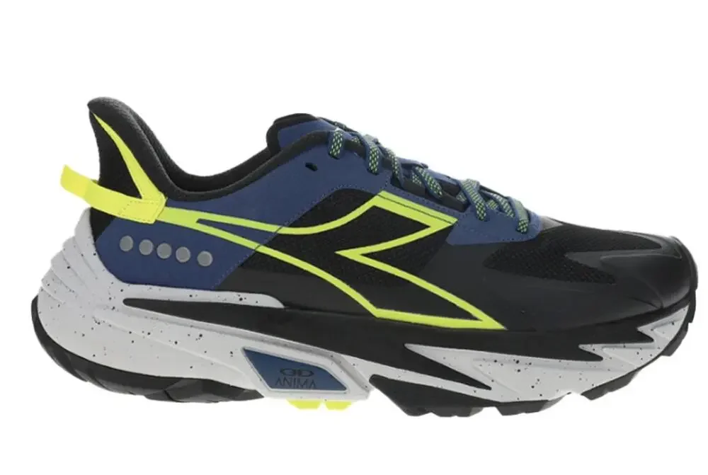 Diadora Mens Equipe Sestriere XT Trail Running Sneakers US 10 Blue Black NWOB